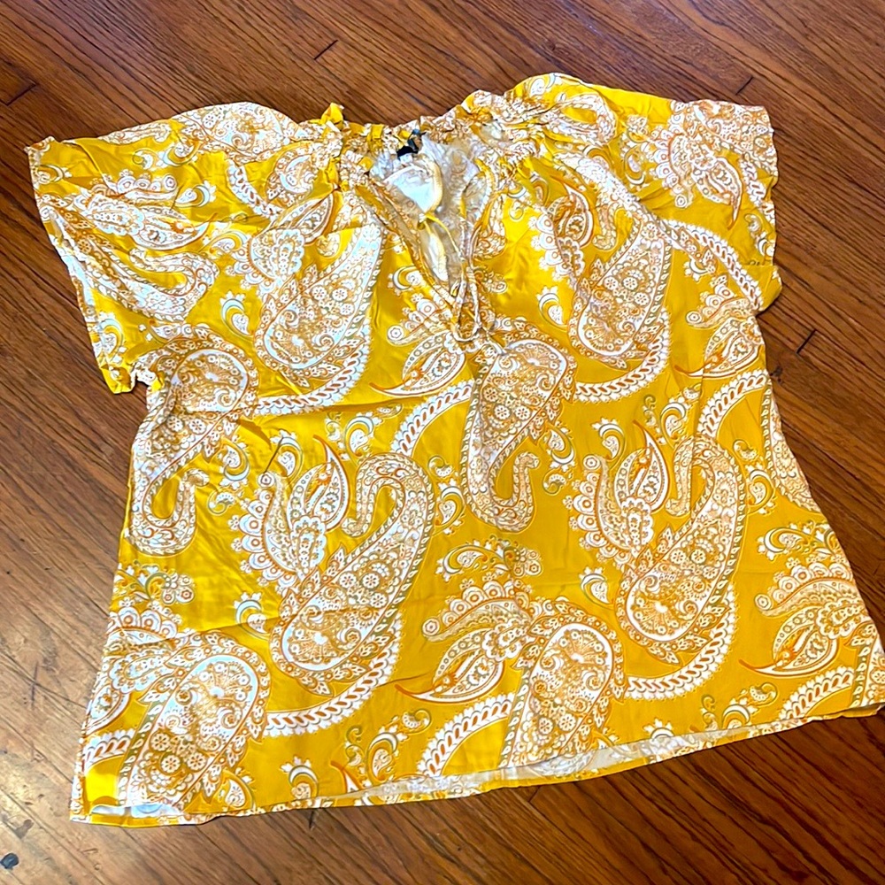 plus size blouse   rayon short sleeve